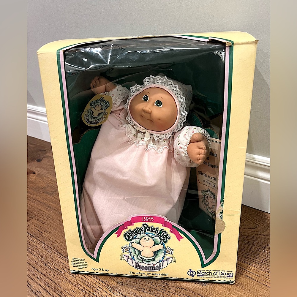 1985 Cabbage Patch Kids Premie doll
